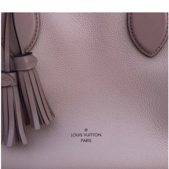 Louis  Vuitton Haumea Mahina Magnolia Pink Leather Bag M55030 RARE - Picture 3 of 8